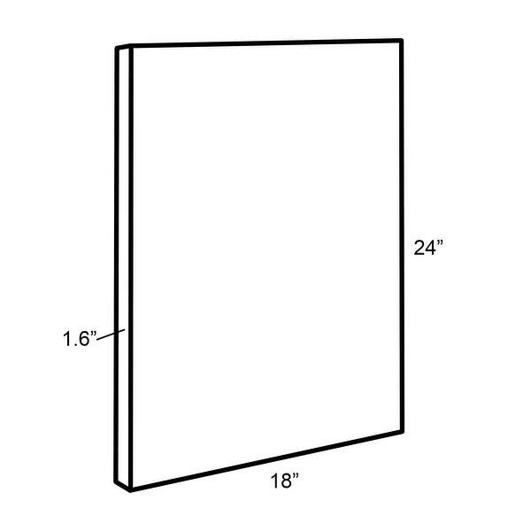Kate and Laurel Sylvie Mountains Framed Canvas by Viola Kreczmer Bed
